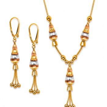 22K-Elegant-Tassel-Gold-Necklace-Set-for-Women