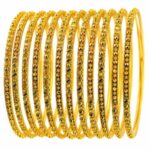 Classic-Traditional-Gold-Plated-Bangles-Set-for-Women