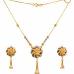 Dual-Layer-Gold-Plated-Necklace-Set-for-Women