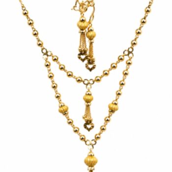 Elegant-Gold-Plated-Layered-Necklace-Set-for-Women