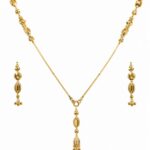 Elegant-Gold-Plated-Necklace-Set-with-Earrings-for-Women