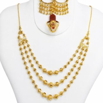 Elegant-Gold-Plated-Pendant-Jewelry-Set-for-Women