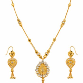 Elegant-Gold-Plated-Pendant-Jewelry-Set-for-Women
