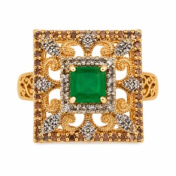 Square-Emerald-Stone-Gold-Plated-Fancy-Ring–For-Women