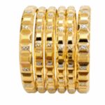 Stylish-Gold-Plated-Bangles-Set-for-Women