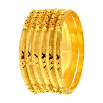 Traditional-Gold-Plated-Bangle-Set-for-Women