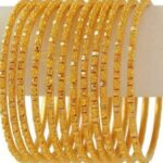 Traditional-Gold-Plated-Bangles-Set-for-Women