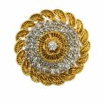 Traditional-Zircon-Gold-Ring-for-Women-–-Pakistani-Fancy-Ring-Design