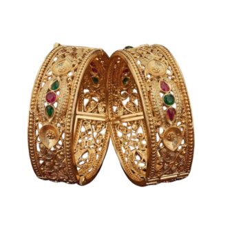 Gold Plated Bridal Kara Set