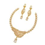 Green Bridal Necklace Set
