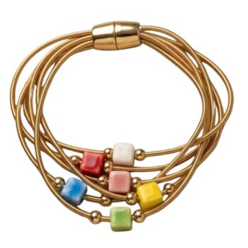 Multi-Layer Gold Bracelet