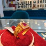 Royal Ruby Stone Gold Ring