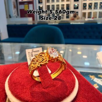 Solitaire Stone Ring for Women