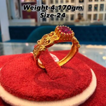 Stone Gold Ring for Women