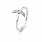 Sterling Silver Adjustable Arrow Ring